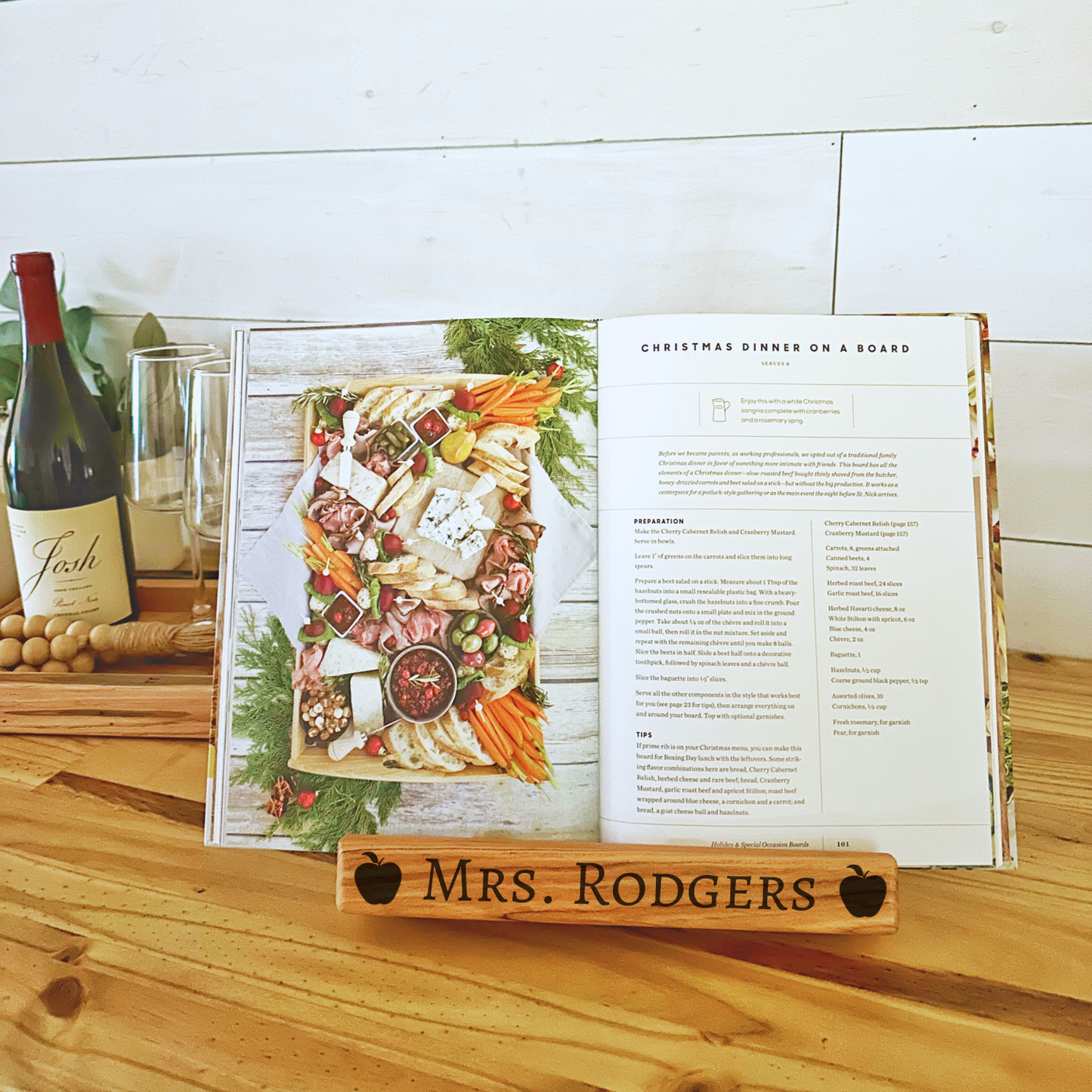 Cookbook holder, iPad Holder