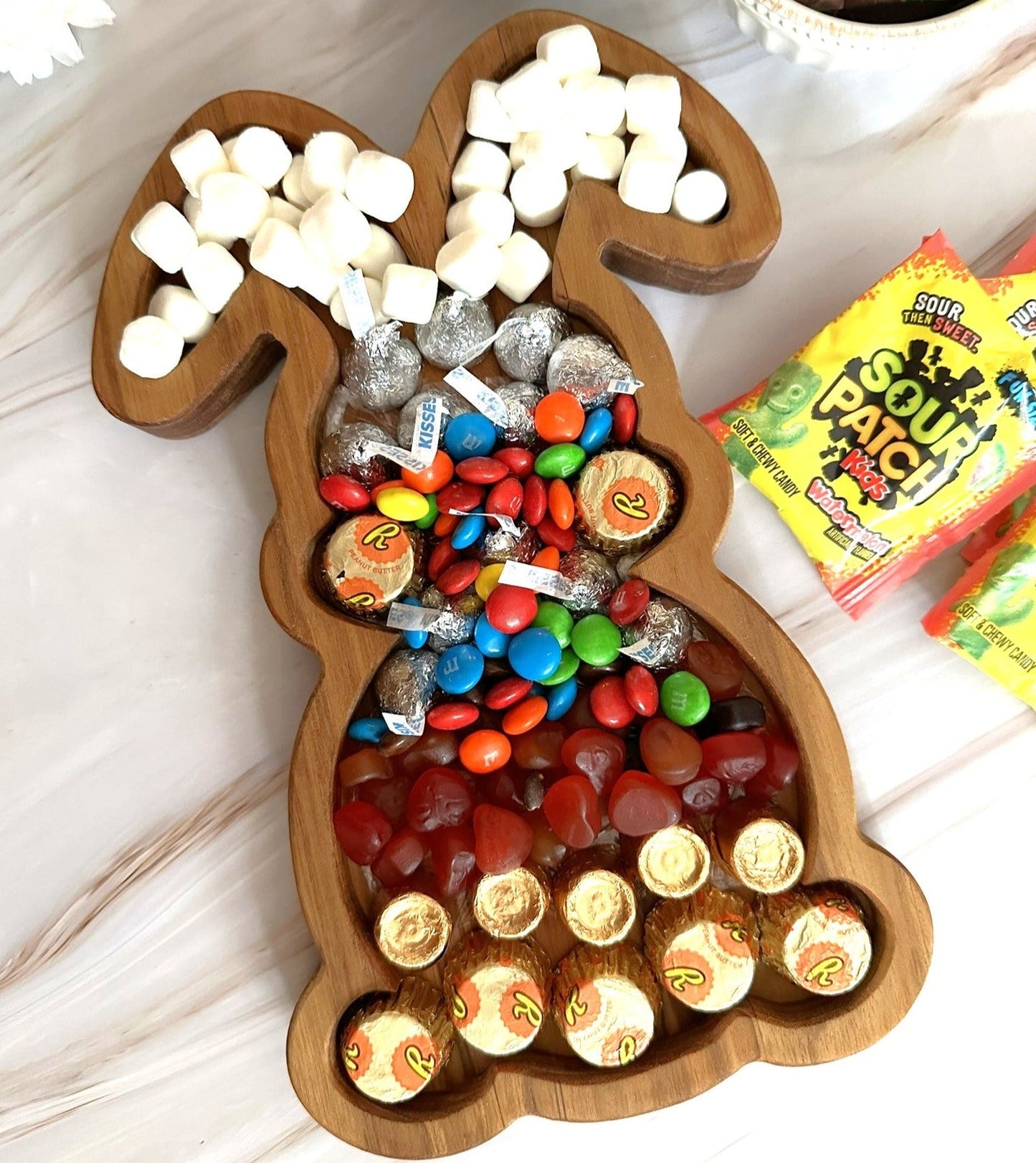 easter bunny charcuterie board