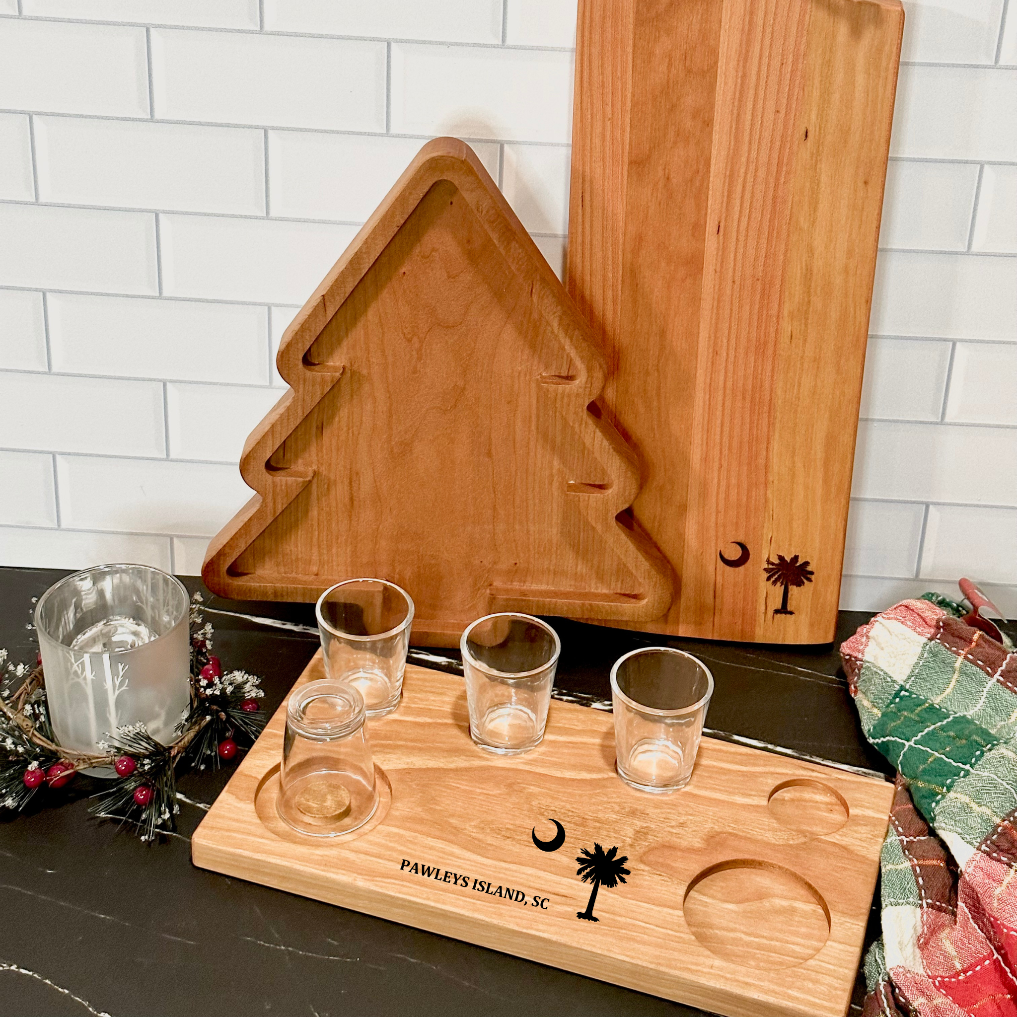 Mini Cutting Board and Tequila Flight Board Set – Kind Ideas Home and Gift