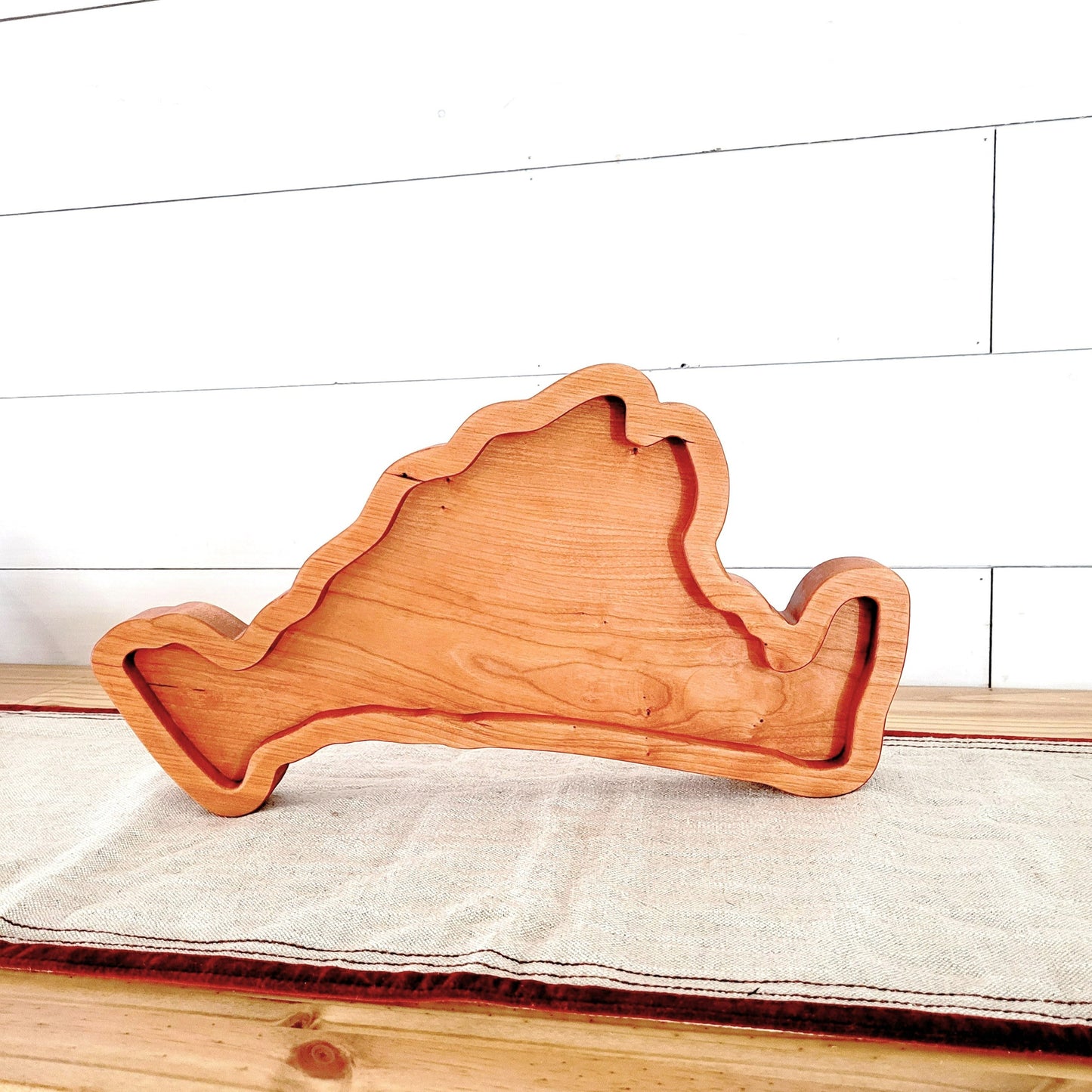 cherry wood Martha's Vineyard charcuterie board