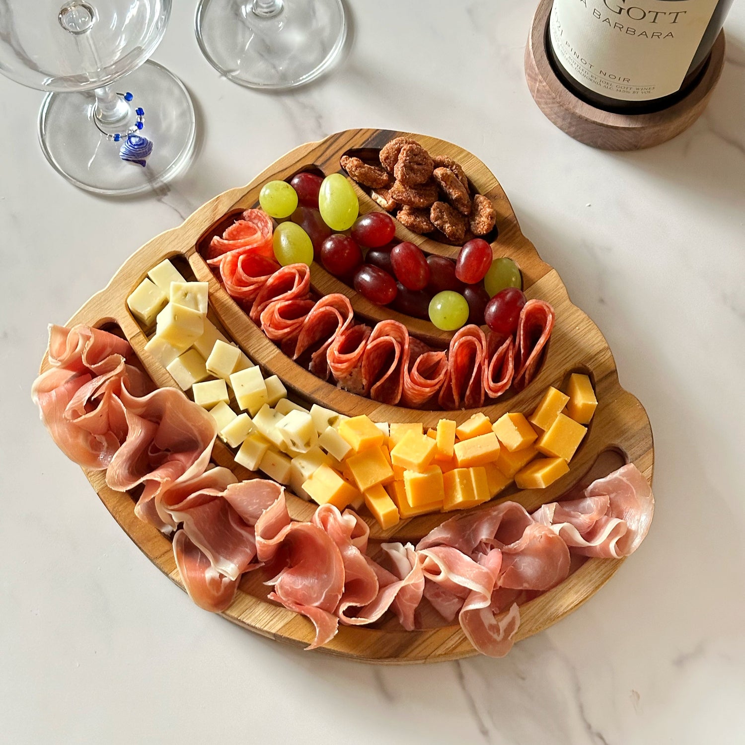 pawleys island shell charcuterie board