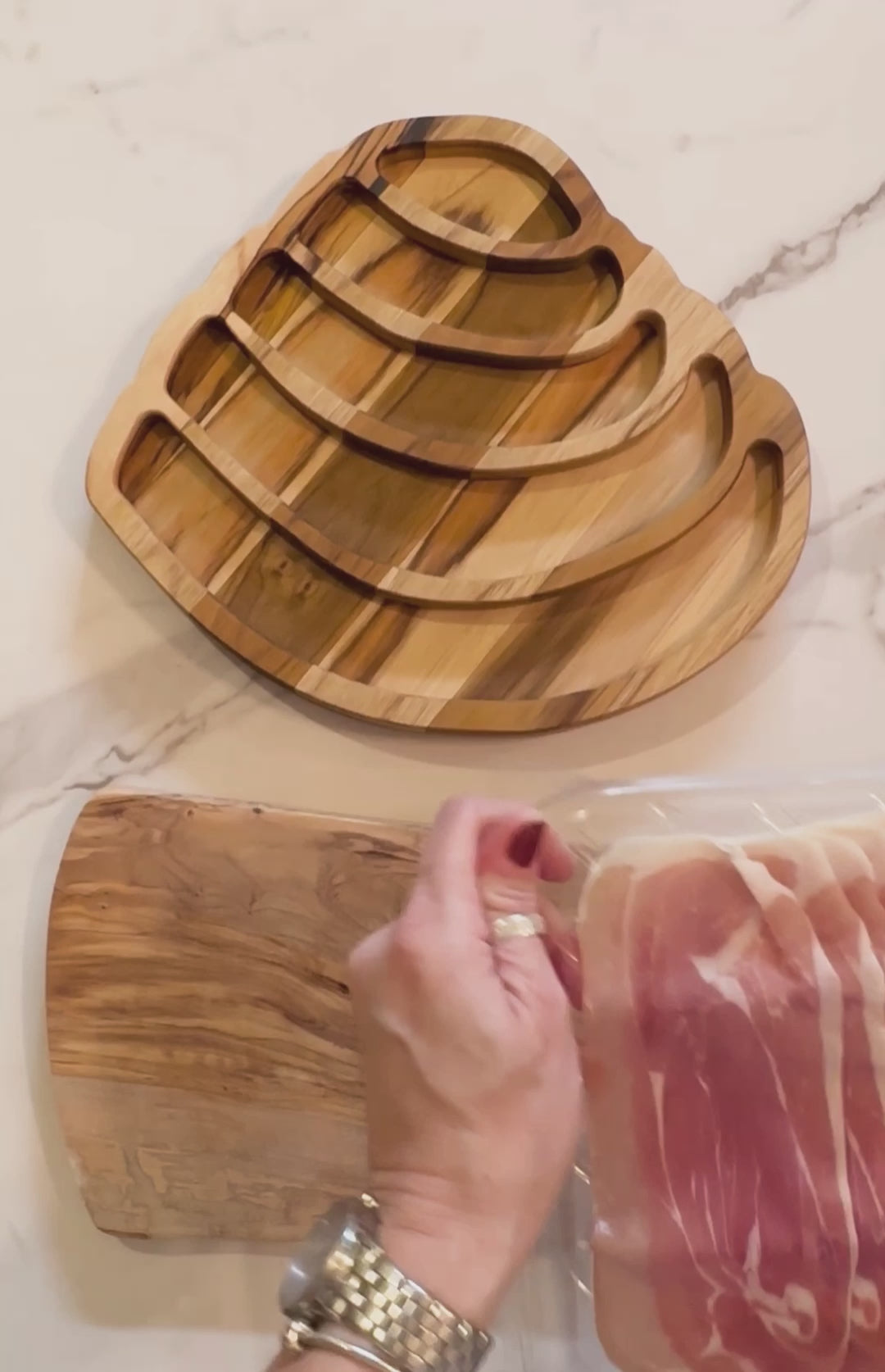 Pawleys shell charcuterie board how-to charcuterie