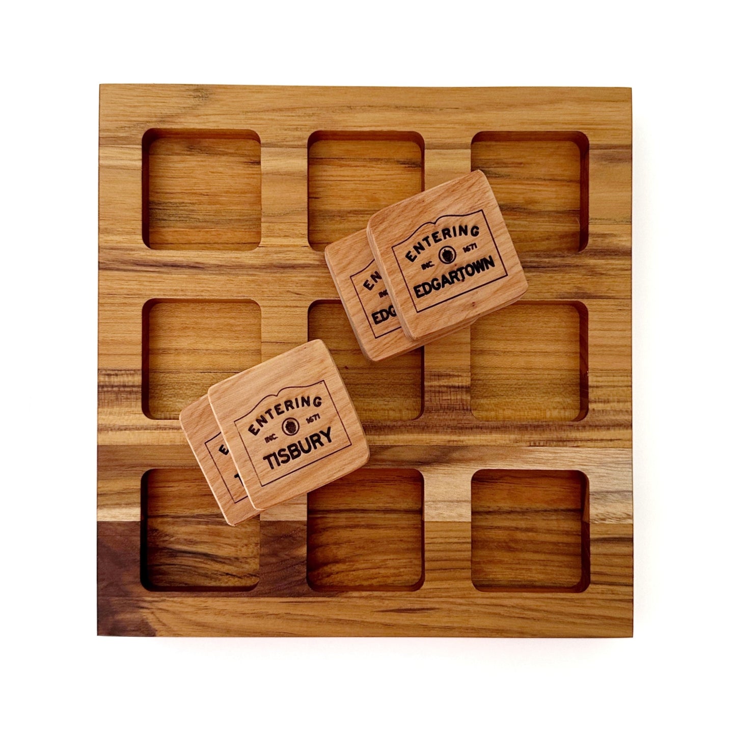 personalized tic-tac-toe set