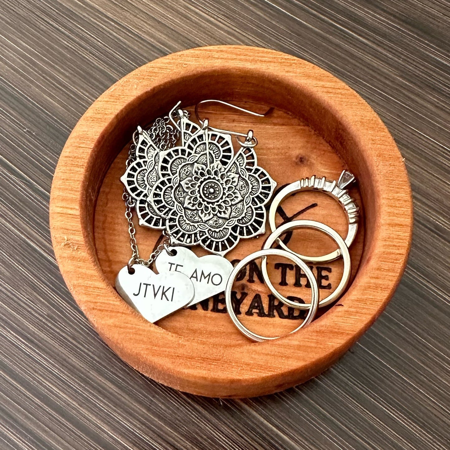 marthas vineyard inspired ring dish