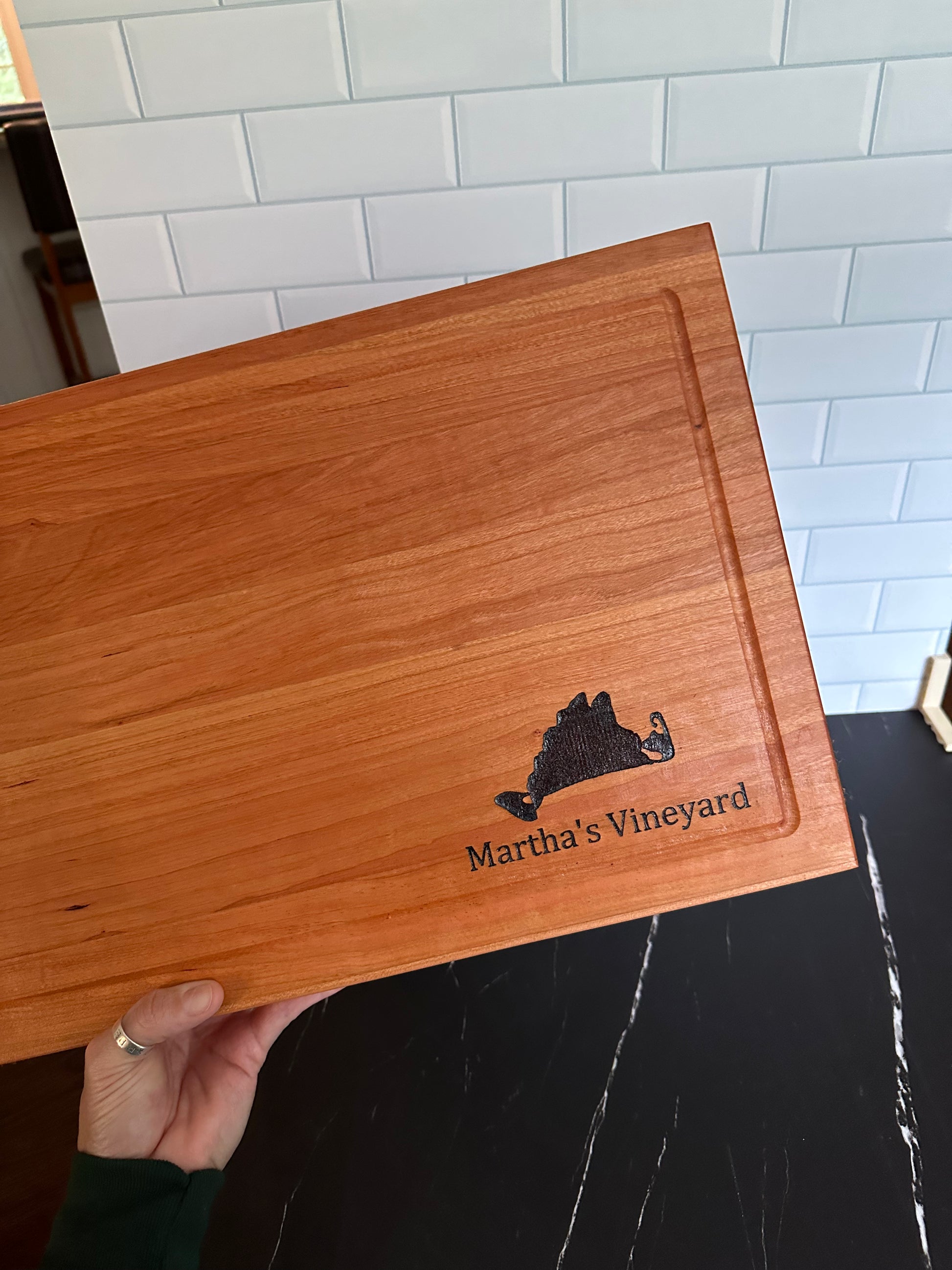 Chopping Block Customized Oversized Premium Premium Wood Chopping Block, 22