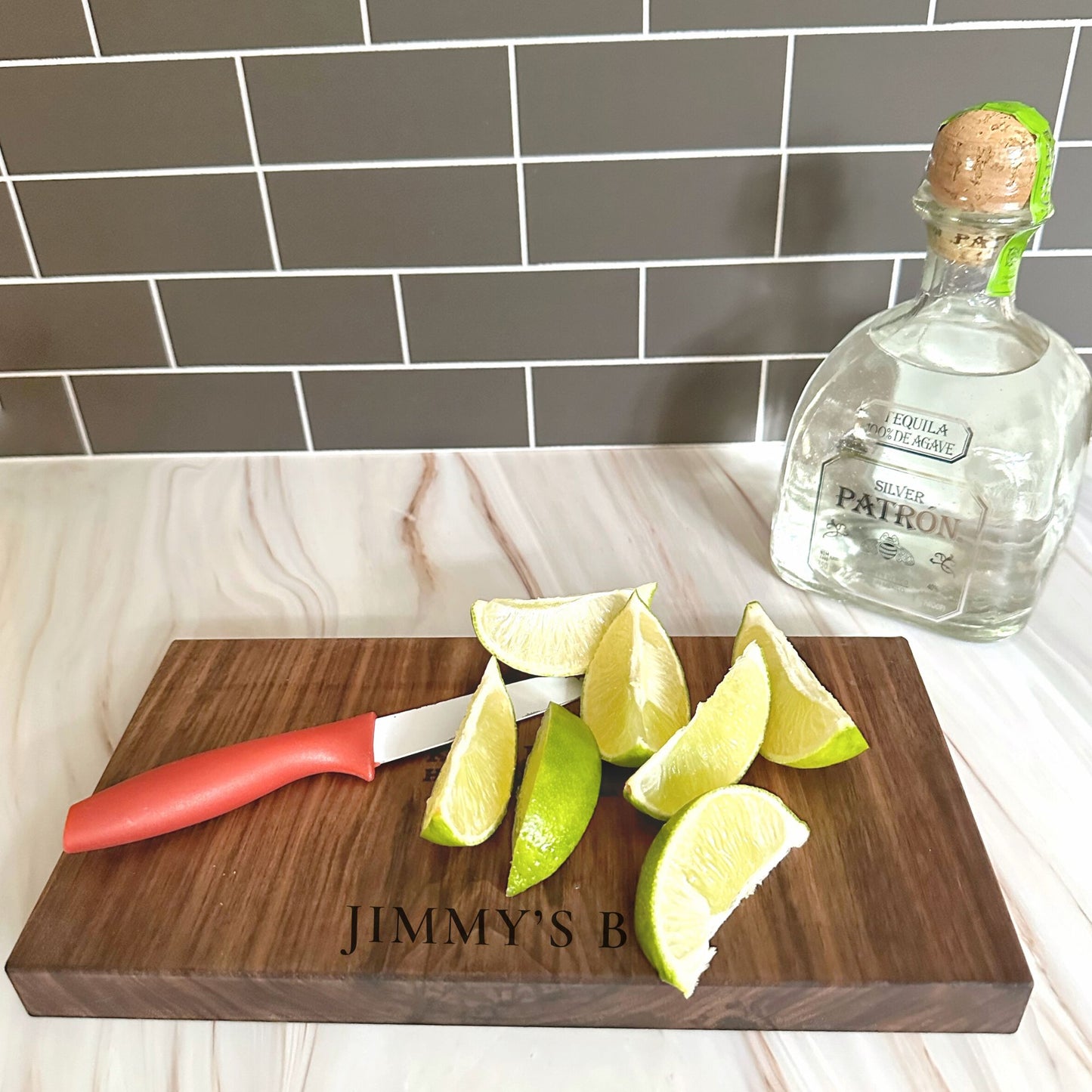 mini cutting board, garnish board.