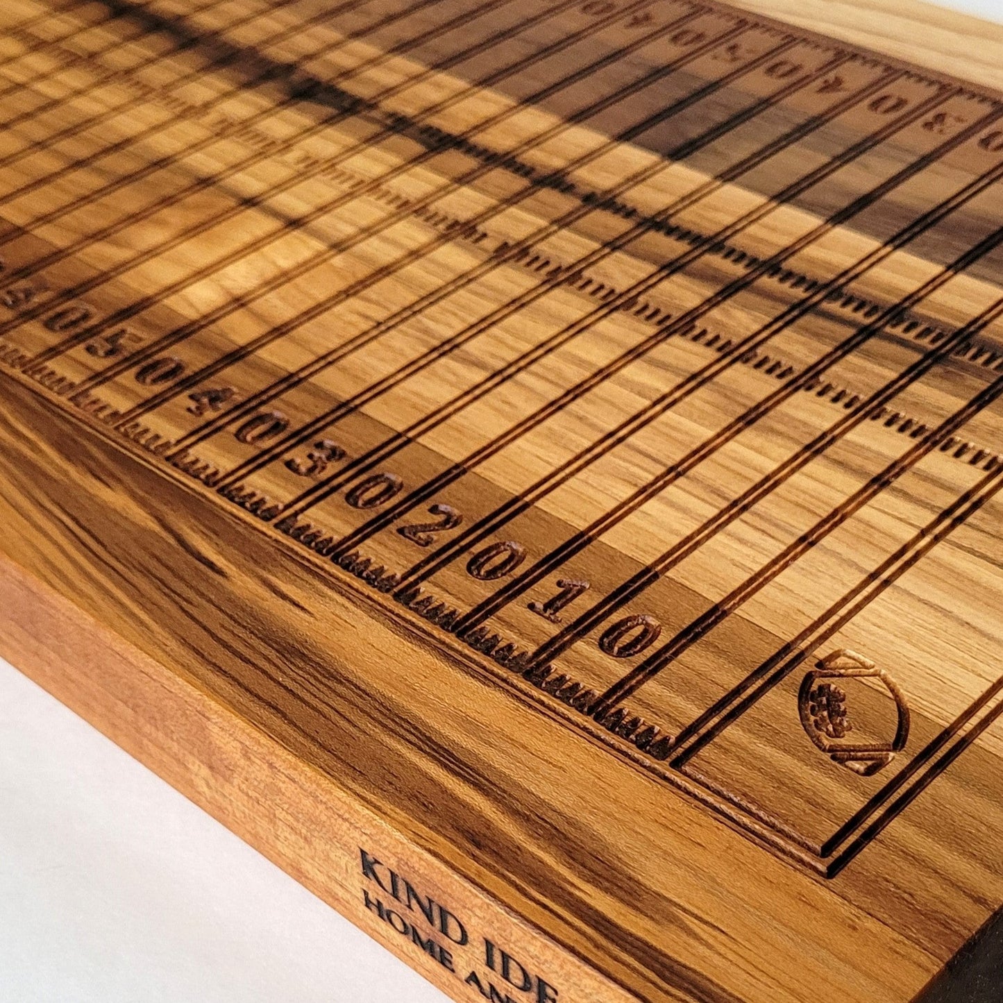 football field engraved cutting board personalized