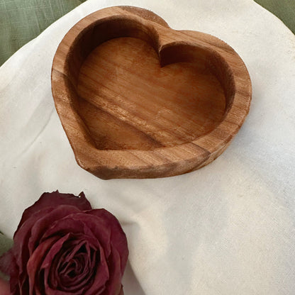 heart shaped mini charcuterie bowl