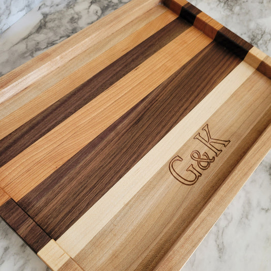 Premium Mixed Wood Cutting Board: A Handy Gift for Busy Homeowners – Kind  Ideas Home and Gift